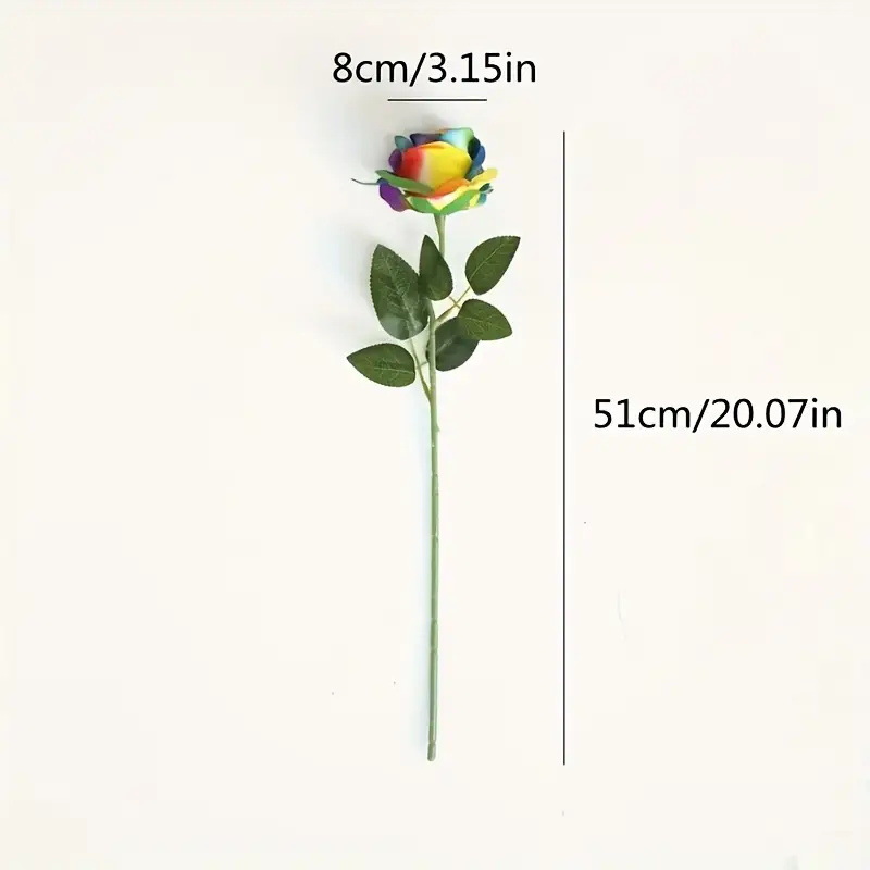 假花/5朵塑膠花/塑膠花/仿真花/塑料仿真花细节图