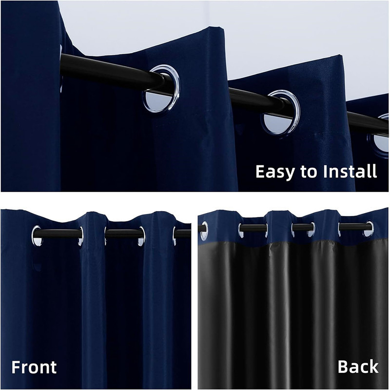 窗帘/保温窗帘/学生床遮光床帘/宿舍窗帘/面料布匹产品图