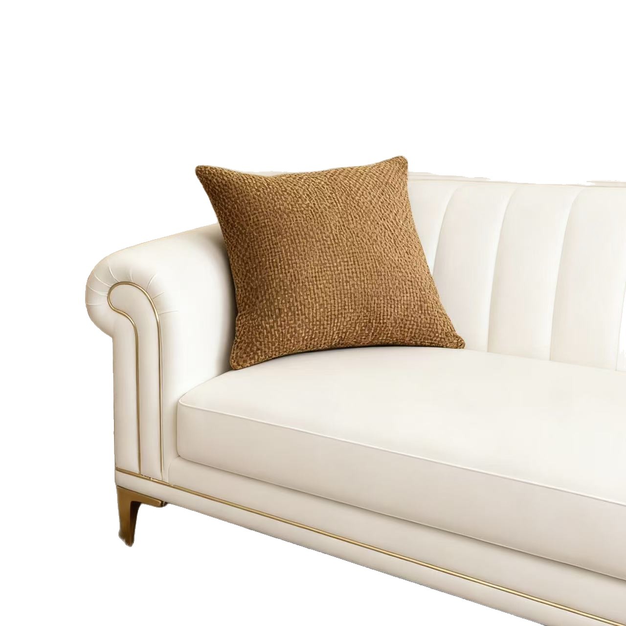 Cross-border Nordic solid color Chenille texture throw pillows, living room sofa cushions, bedroom headboard backrests, home soft furnishings Item Picture