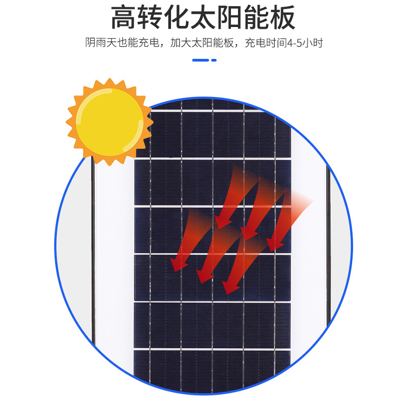 Wholesale of outdoor integrated solar street lamps for new rural construction road lighting waterproofing and high-power projects details Picture