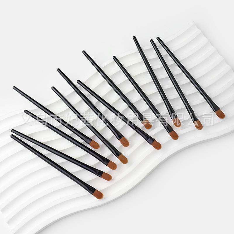 10.5CM long eyeshadow brush, one makeup brush, makeup accessories, makeup brush, eye brush, factory direct sales Specification image