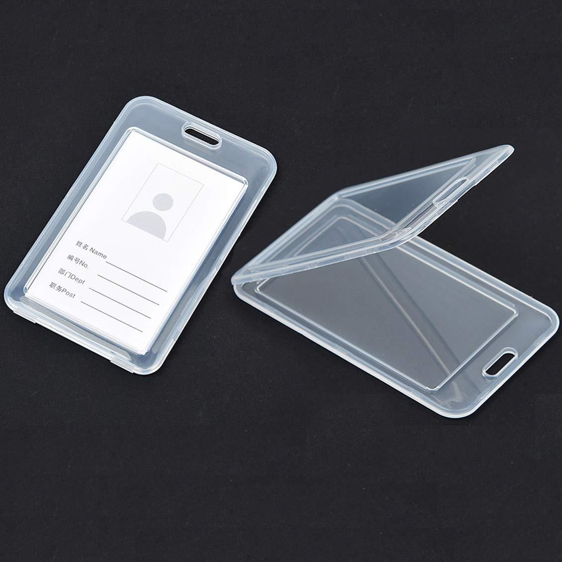 Jinwang protección del medio ambiente pp color hd clear waterproof virola exposición corporativa waterproof estudiante tarjeta de acceso acceso virola Specification image