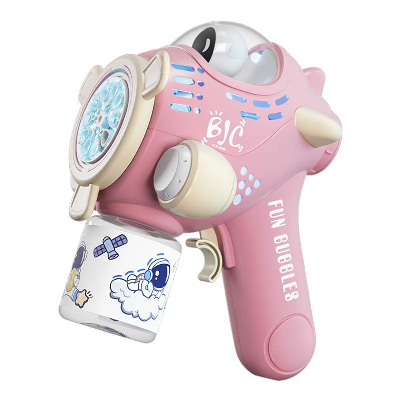 The fully automatic electric bubble machine, a popular online hit, is a hand-held bubble gun that won't leak. It's a new toy for children in 2026 Item Picture