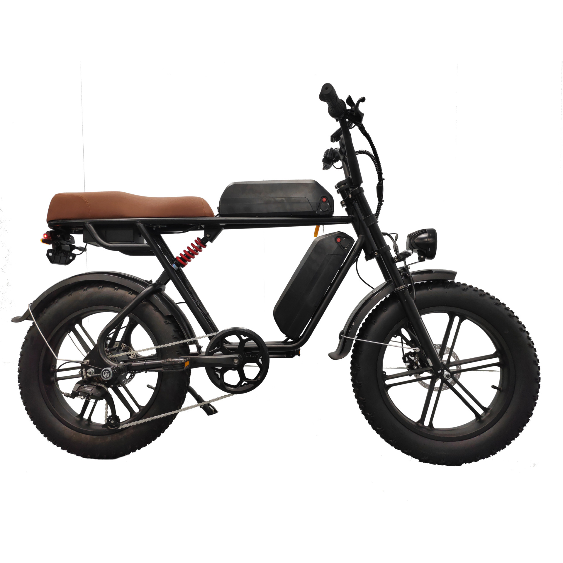 20-inch snow electric bicycle, dual-drive electric bicycle, dual-motor electric bicycle, mountain electric bicycle