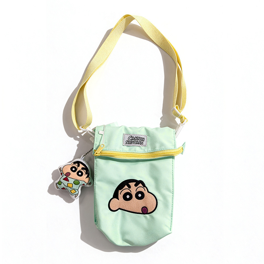 New wax pen Shin-chan girl Japanese-style single-shoulder bag, phone bag, casual mini crossbody small bag Application Scenario