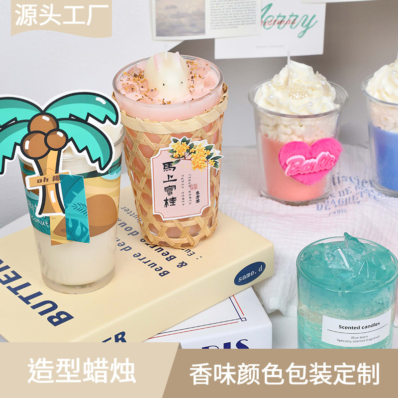 蜡烛/香薰蜡烛/金粉小蜡烛/派对蜡烛/生日蜡烛产品图
