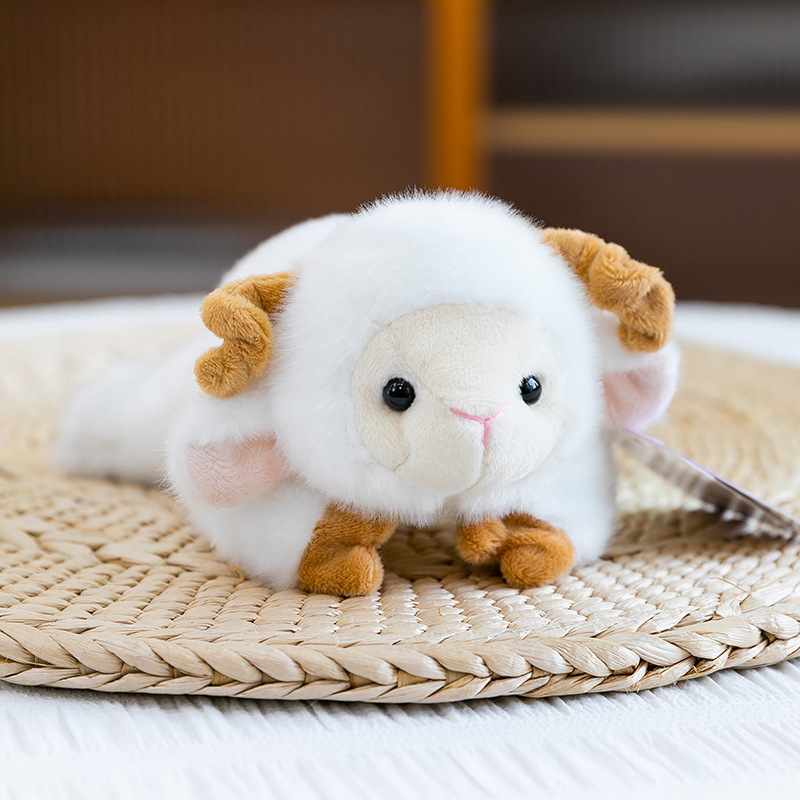 Cartoon three-pose panda palm treasure, sloth plush toy, Aries learning pair, wedding scattering, cross-border monkey wholesale Specification image