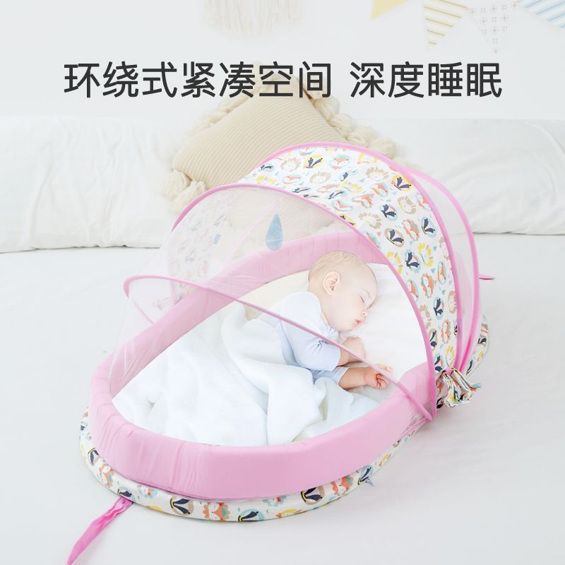 婴儿床/婴儿床新生儿拼接欧式/婴儿车/童床一层可升降/婴童用品产品图