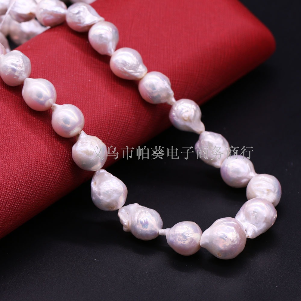 Natural freshwater pearls, strong light, large core pearls, DIY handcrafted jewelry accessories, beading materials wholesale details Picture