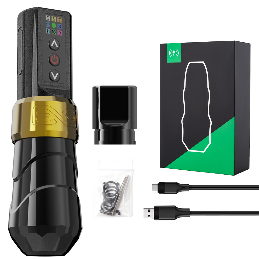 shanilak third-generation rechargeable tattoo pen with LCD display, tattoo needle motor, portable tattoo pen Application Scenario