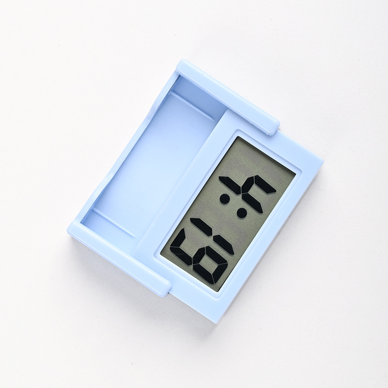 Car electronic clock, car electronic watch, large screen, suitable for students' study and examination, mini silent large digital hour details Picture