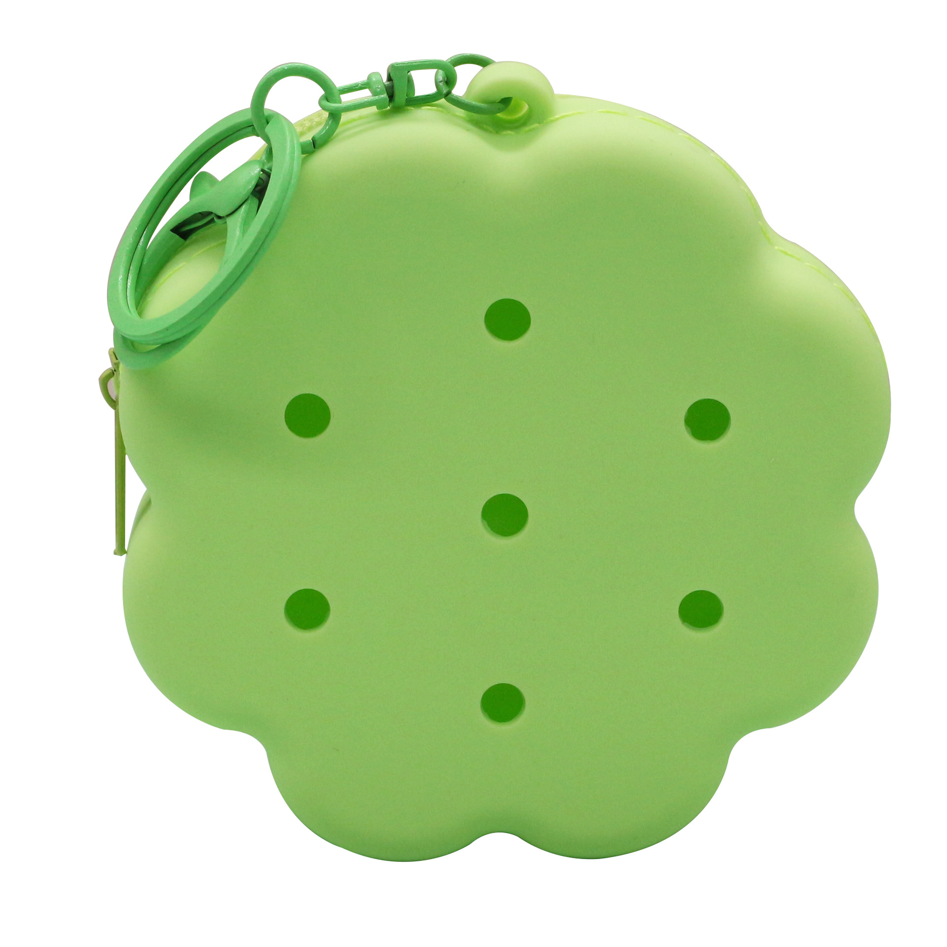 In-stock cartoon silicone hole bags, mini coin purses, diy storage bags, earphone cases, keychains, pendants and gifts Item Picture