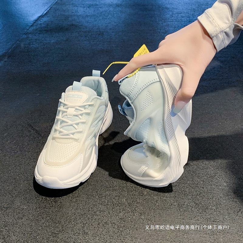 New Spring and Autumn running shoes for women, lightweight and shock-absorbing fitness sports shoes for women details Picture