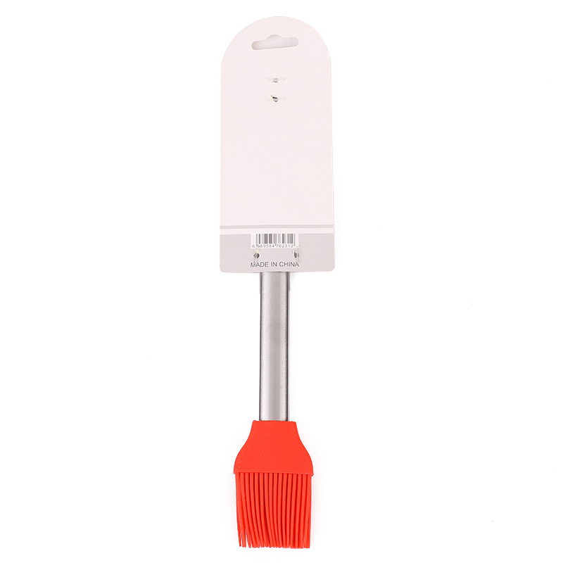DIY baking tools, red silicone brushes, barbecue brushes, oil brushes, cake sweeping, barbecue grills, kitchen utensils wholesale Item Picture