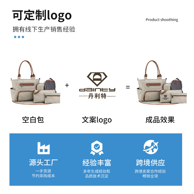 Cross-border customized baby and mother bags 2025 New multi-functional Mommy Bag, Mommy Bag, diaper bag, Mommy Bag, backpack Application Scenario