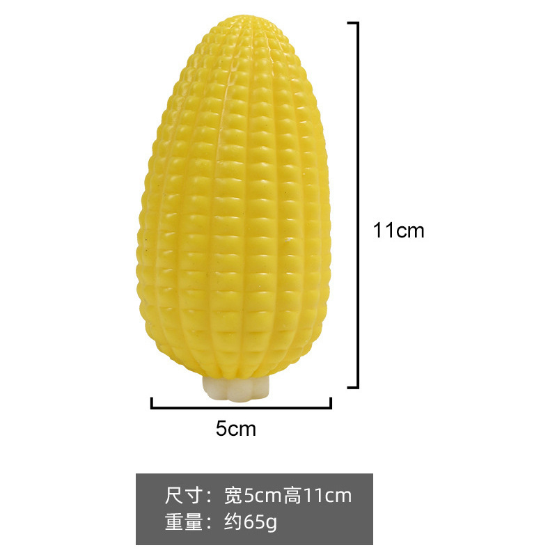 New and unique simulation corn flour release balls at street stalls and night markets, fruit corn kneading fun, children's stress-relieving small toys Application Scenario