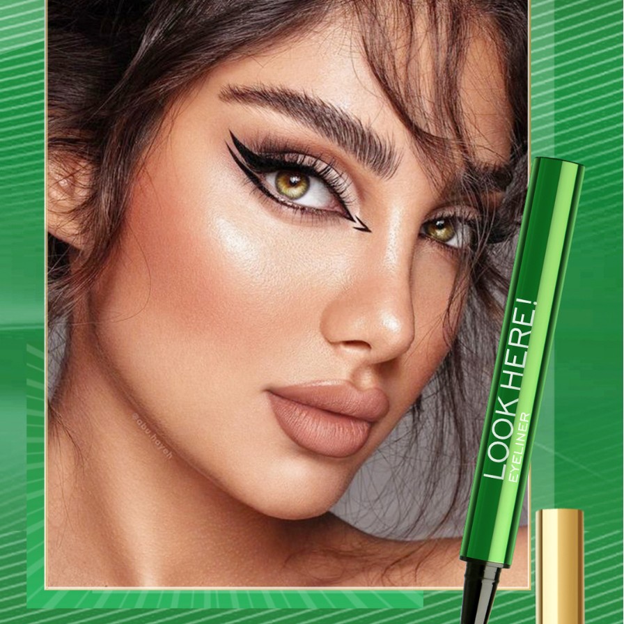 Cross-border exclusive bob eyeliner liquid pen, quick-drying, waterproof, long-lasting, non-smudging, natural and smooth, extremely fine eyeliner for the eyes details Picture