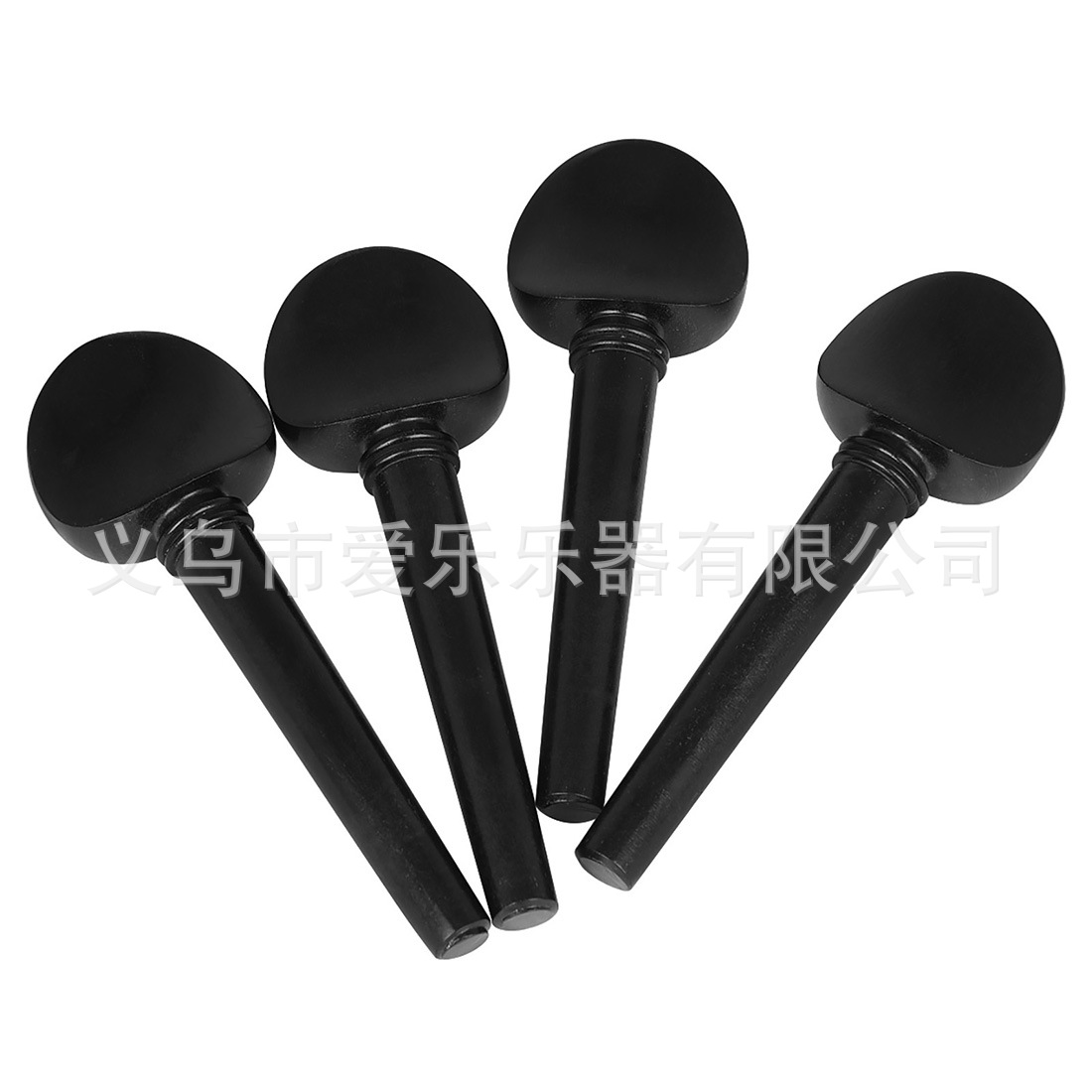 3/4/4 eje de cuerdas de ébano para violonchelo sin perforación perilla de cuerdas de afinación para violonchelo 4 perillas de accesorios para violonchelo Specification image