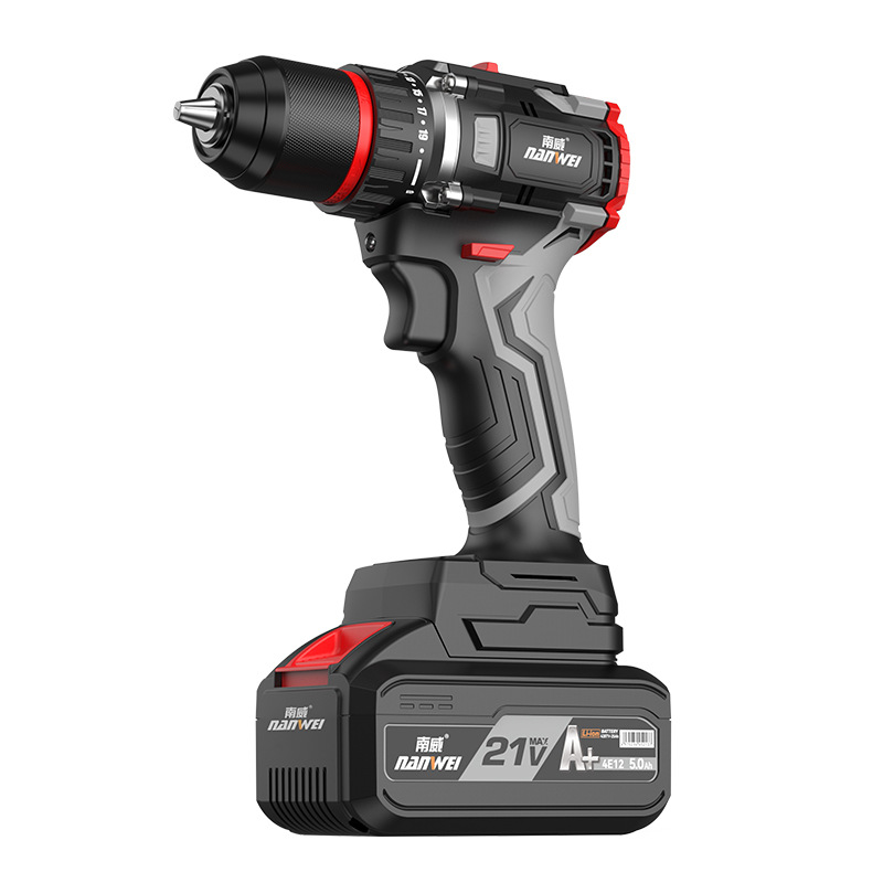 Wholesale high-power electric tools, brushless hand drills, 13mm impact drills, industrial-grade rechargeable drills, and electric screwdrivers Item Picture