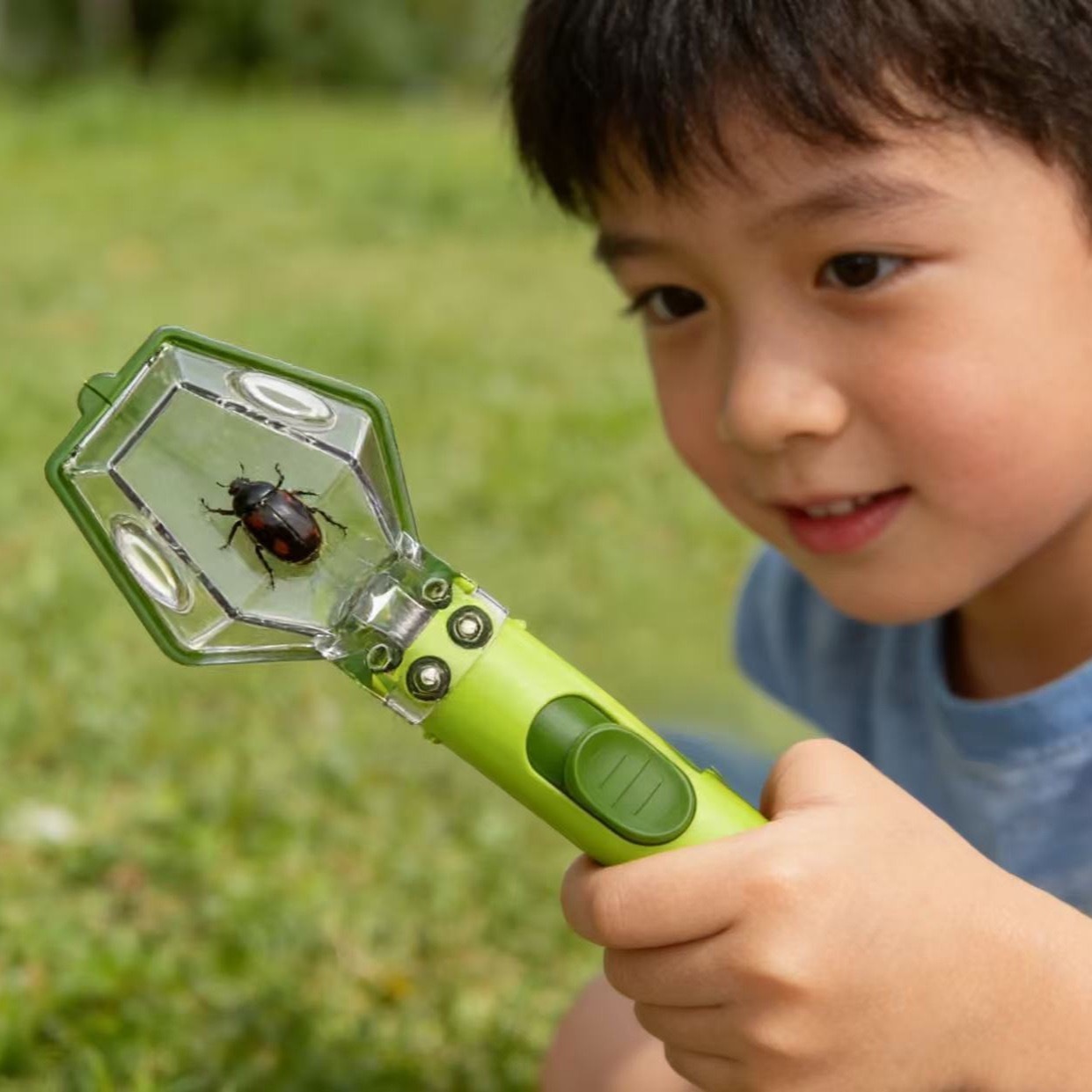 Wholesale of new cross-border exploration and observation insect traps for children's intelligence outdoor insect traps Specification image