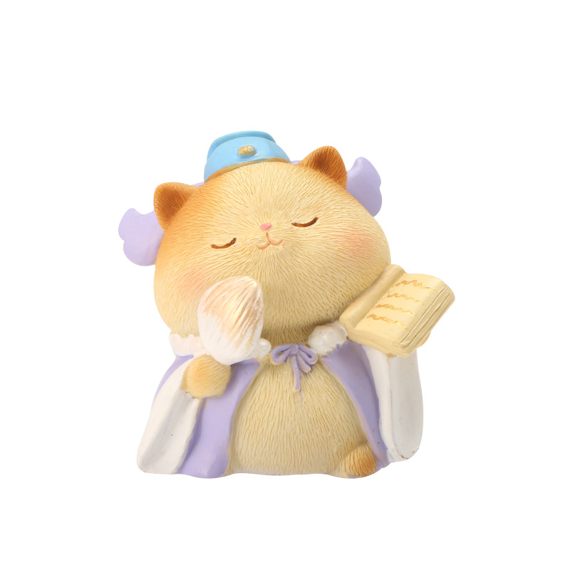 Meow Meow Long Live Blind Box, cartoon cute figurines, resin ornaments, creative dolls, trendy tabletop ornaments, blind box Item Picture