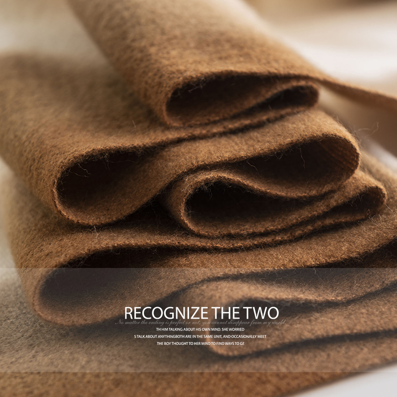 This autumn and winter Korean-style faux cashmere scarf exudes a high-end feel for girls. It's a 2025 shawl for warmth and a scarf Item Picture