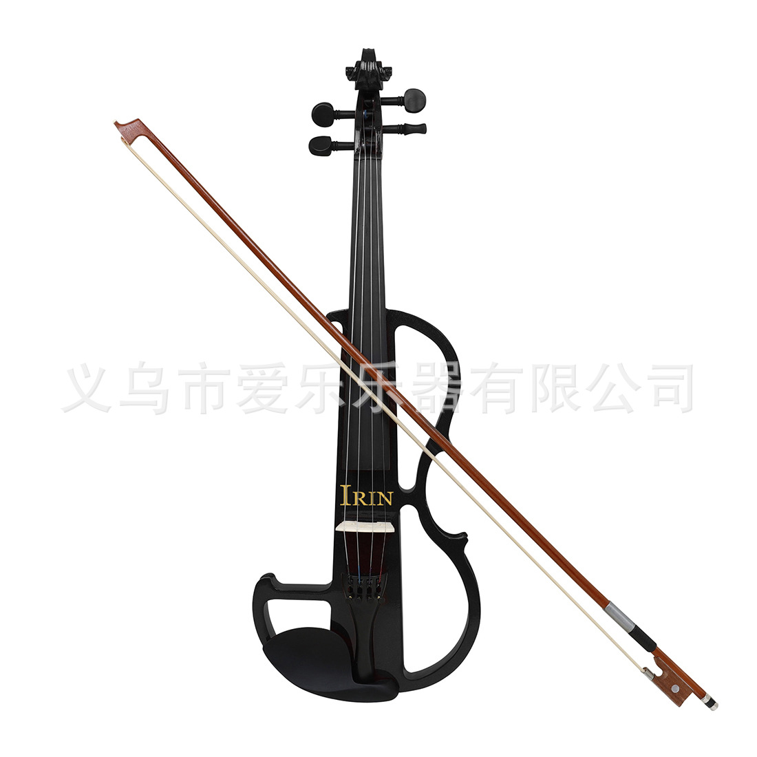 Crossover hot sale 4/4 violín electroacústico madera sólida violín silencioso para adultos y adolescentes conjunto de violín electrónico Specification image