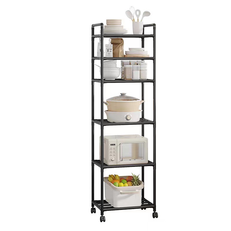 Multi-purpose thickened multi-layer storage racks, washbasin storage racks, floor-standing bathroom and kitchen storage racks, microwave oven racks