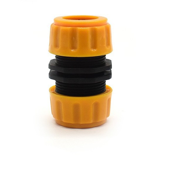 Plástico 4 puntos conexión de reparación pistola de agua conector de extensión de manguera de jardín conector de extensión de conexión manguera roscada Item Picture