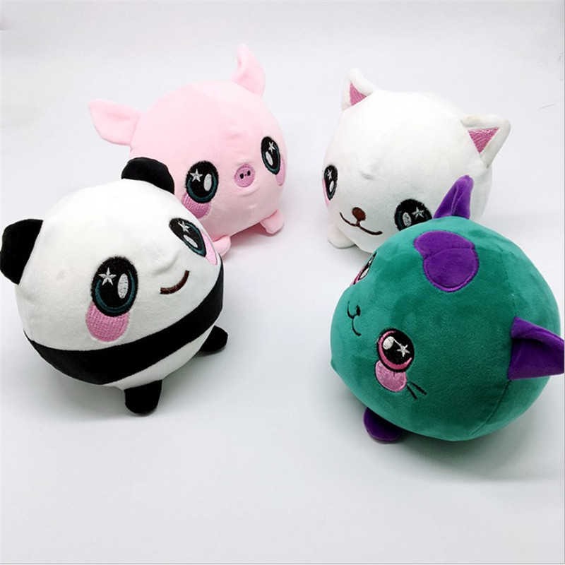 The plush slow-rebound creative cute animal figurines made of PU foam are selling well in the factory for stress relief and release details Picture