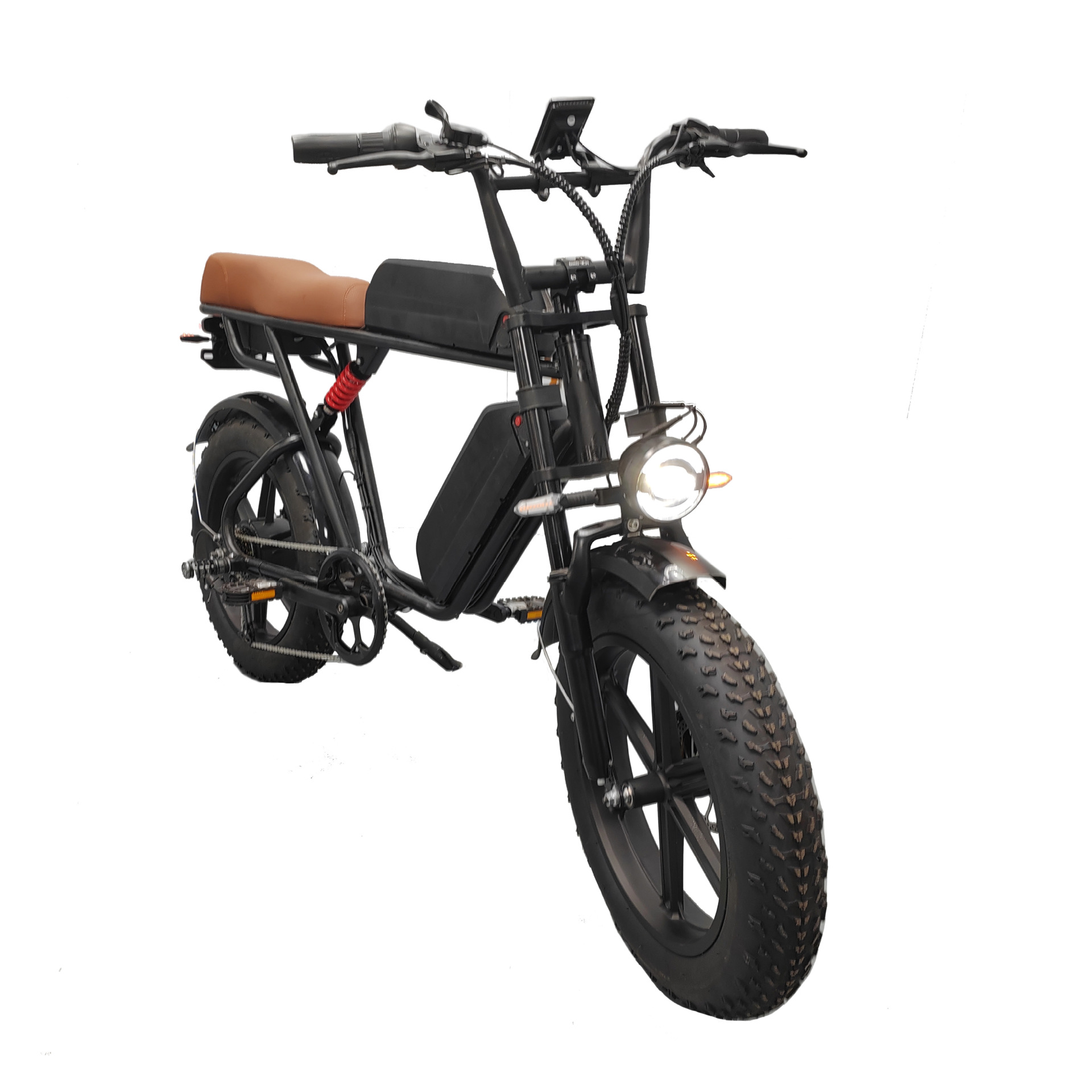20-inch snow electric bicycle, dual-drive electric bicycle, dual-motor electric bicycle, mountain electric bicycle Item Picture