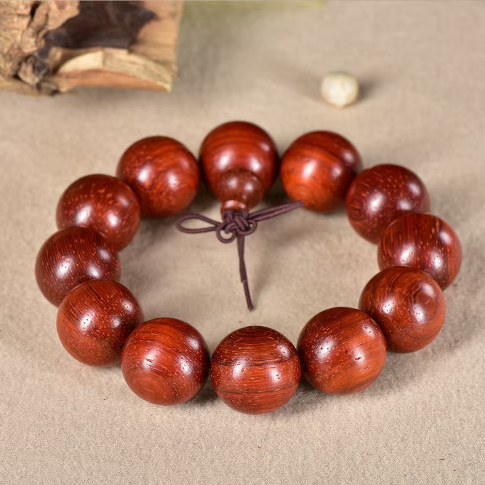 Cat's eye sandalwood bracelet supply, red flower pear bracelet, car gear, bead decoration, 108 Buddhist beads, red sandalwood, purple sandalwood, cultural and artistic items details Picture
