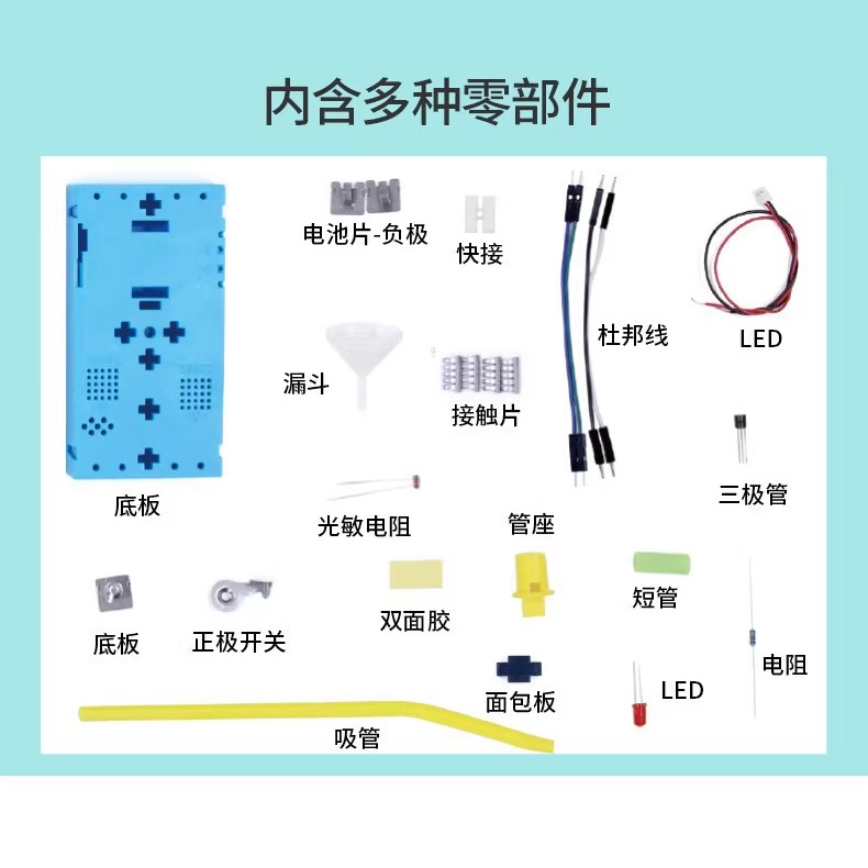 Children's science and technology small Project Physics diy Assembly materials Primary school science Experiment Education set Application Scenario