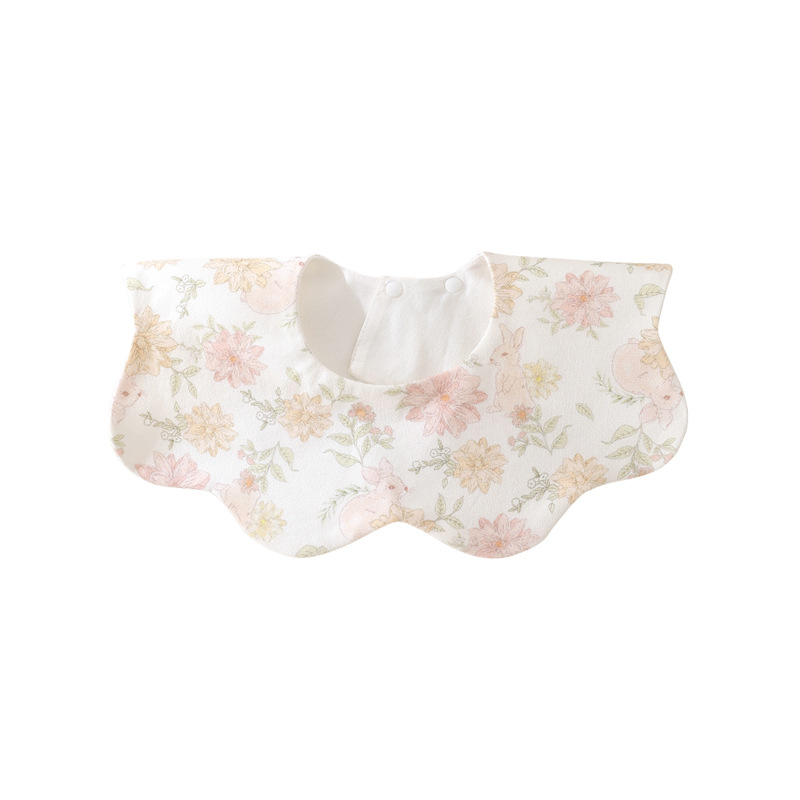 Large newborn bib tpu waterproof baby drool cover 360° rotating baby bib Class a baby bib Item Picture