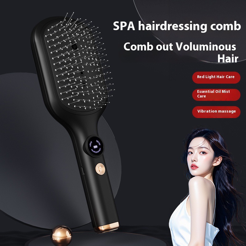 Electric massage comb, skin medicine comb, essential oil liquid guide comb, hair care comb, home red light air bag massage comb
