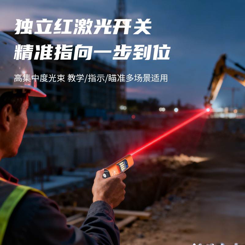 Nuevo EDC con imán fuerte luz lateral láser rojo colgante multimarcha batería incorporada tipo c luz de trabajo recargable Application Scenario