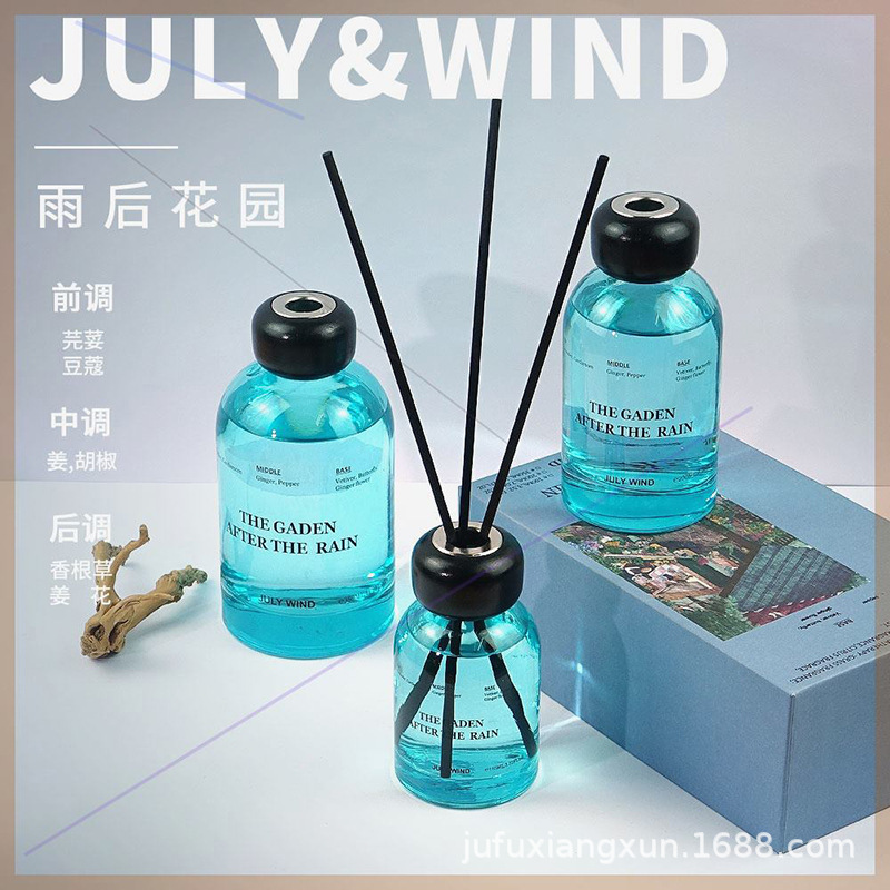 JULYWIND香薰礼盒轻奢无火香薰摆件生日礼物空气清洗剂家居摆件