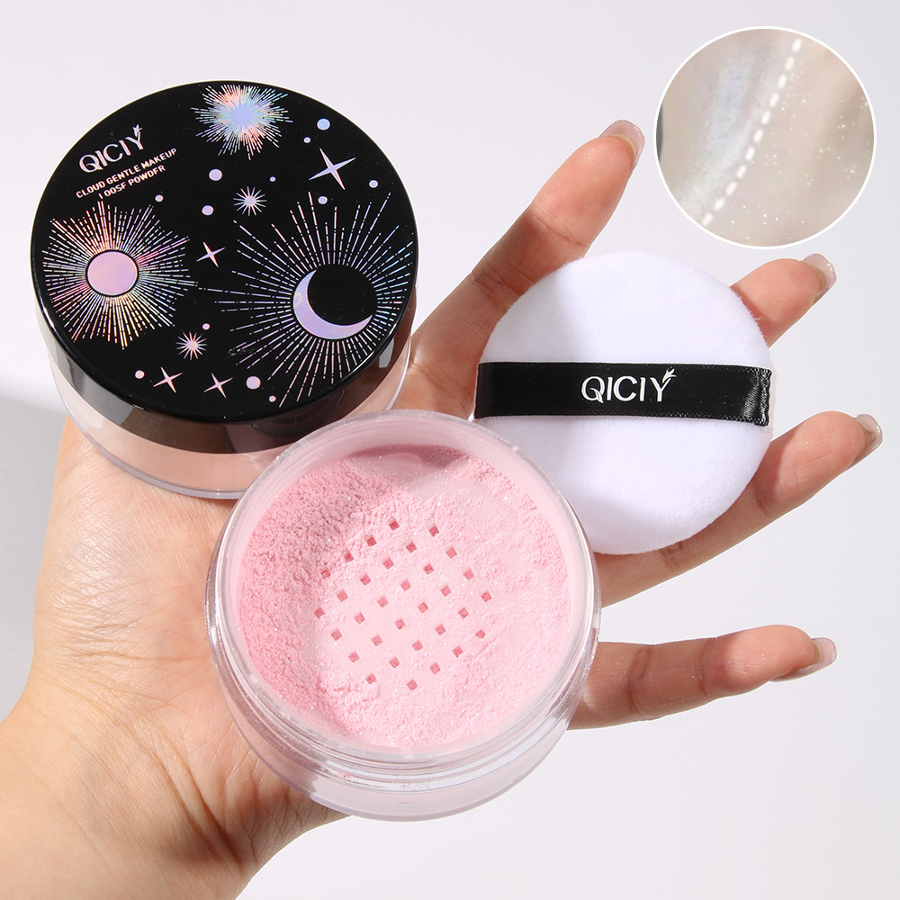 蜜粉、散粉、定妆粉实物图