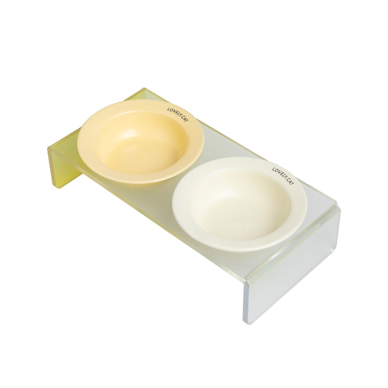 宠物用品/宠物/宠物自动喂食器/宠物吃饭的盆/狗盆白底实物图