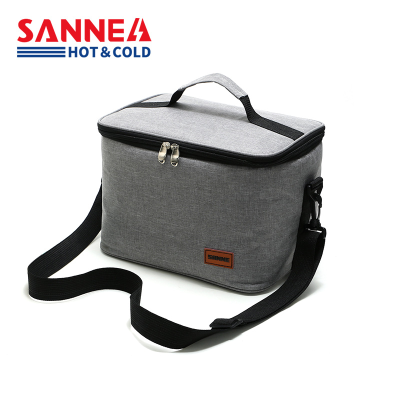 SAN Neng Outdoor Oxford Cloth Ice Pack, large capacity portable Lunch bag for heat and cold preservation, Amazon Cross-border Lunch box bag Specification image