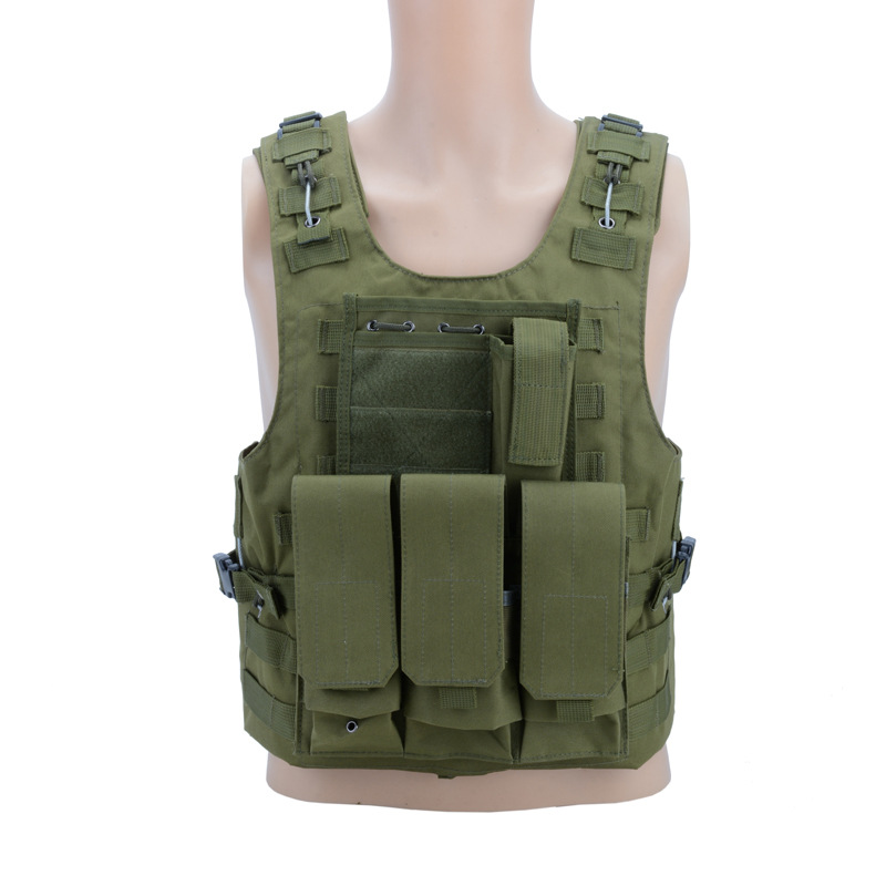 Yitu Tactical vest, anti-explosion Special training, PUBG vest, multi-functional vest, CS camouflage vest, training uniform Item Picture