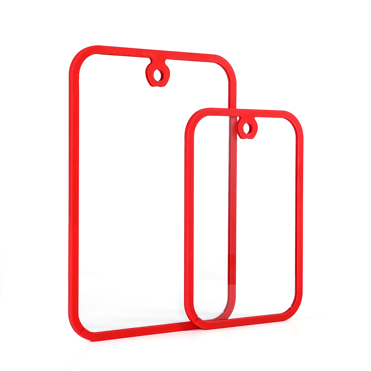 透明钢化玻璃菜板切水果砧板抗菌粘板防霉垫板厨房家用切菜板厨具白底实物图