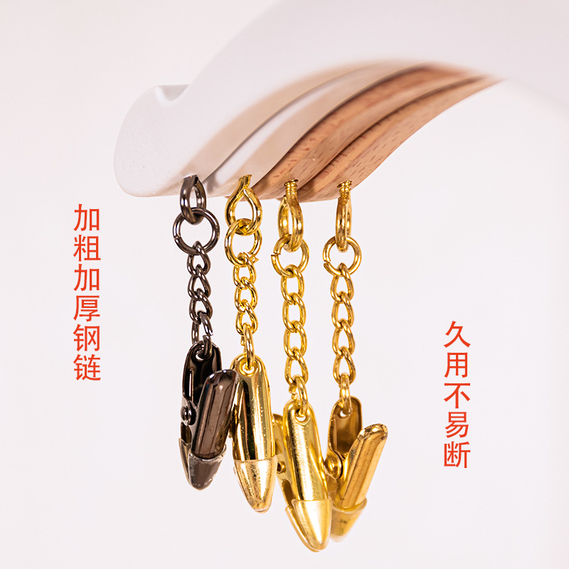 Wholesale of high-end clothing store hangers imitating beech wood grain plastic hangers, anti-slip and traceless women's plastic underwear clips Application Scenario