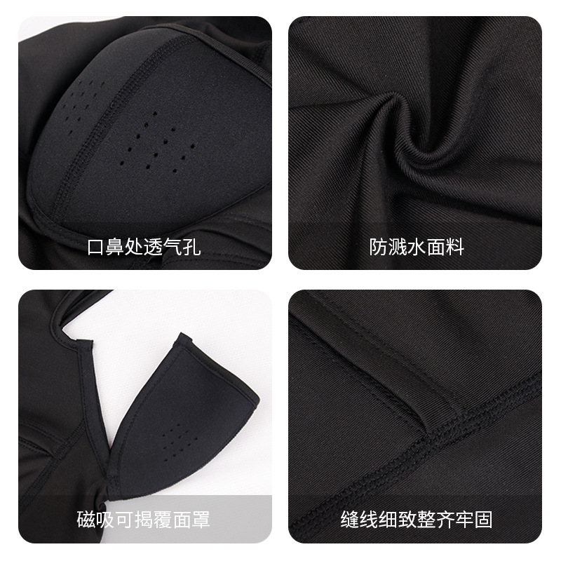 防护面罩实物图