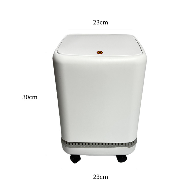 跨境新款方形301气压吸附垃圾桶客厅垃圾桶卫生间厨房高颜值双桶