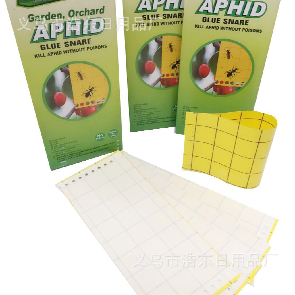 203批发防紫外线昆虫胶昆虫片昆虫贴粘虫板