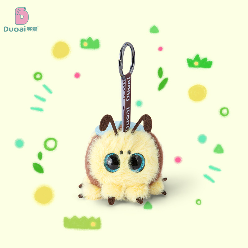Wholesale of new Bug Garden plush toy pendants and cute bee exquisite hand figurines for backpacks Specification image