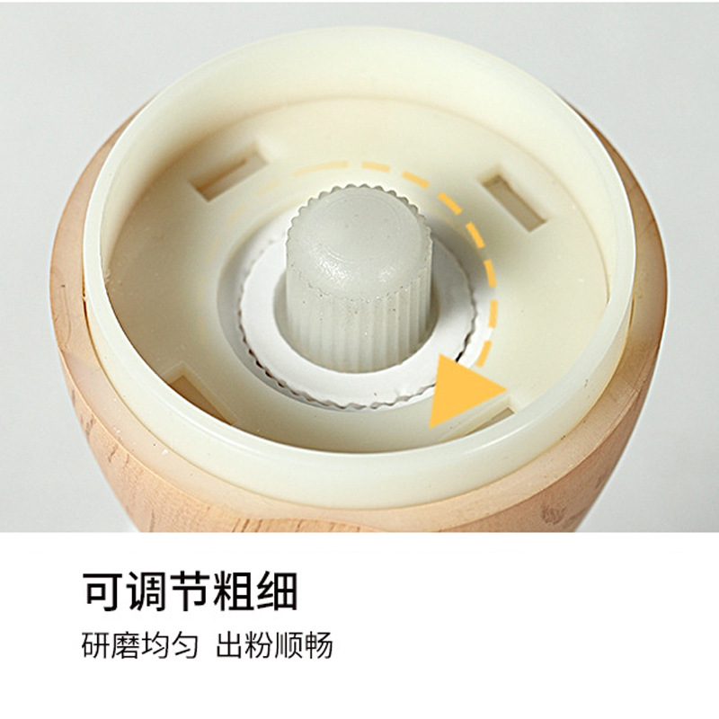 Household kitchen tools, spice grinder, manual seasoning bottle grinder, pepper powder grinding wonder, sea salt grinder Specification image
