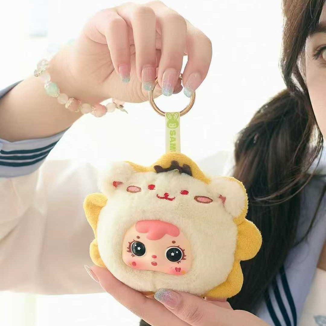 直播热销中】三小毛(Samuel )Mini十二星座（带有编码）毛绒盲盒