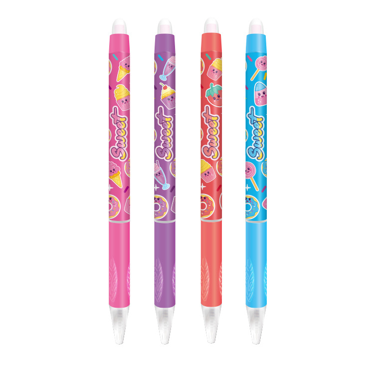 Yalong Cross-border's new sweet and cute blue 0.5mm gel pen is a best-selling hot erasable gel pen details Picture